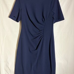 DKNY Midnight Blue Midi Dress